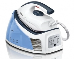 Generator de aburi Bosch TDS2140, 2400 W, 180 g/min si mai mult g/min, 1500 ml, Alb-albastru deschis 